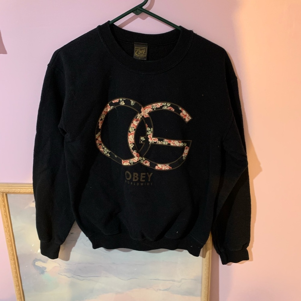 Obey crew neck